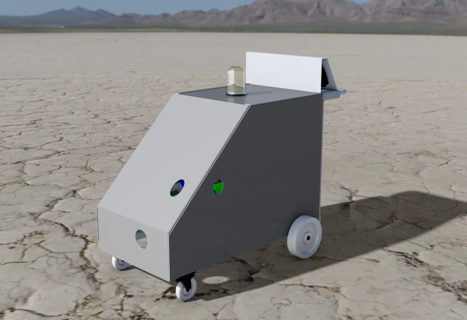 Cleansol modular process cart — engineering model